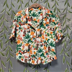Tropical Button-up Shirt